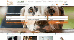 Desktop Screenshot of hondenopvakantie.nl