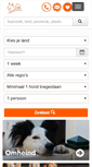 Mobile Screenshot of hondenopvakantie.nl